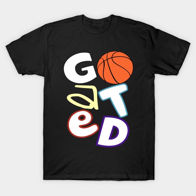 GOATED Basketball Puzzle (Raptors Mix) T-Shirt by WavyDopeness